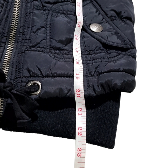 Sleeveless Black Puffer Vest BB Dakota Vintage Hot Topic Size L NWOT Nev… - Picture 12 of 12